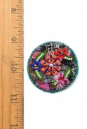 Embroidered Flower Pins